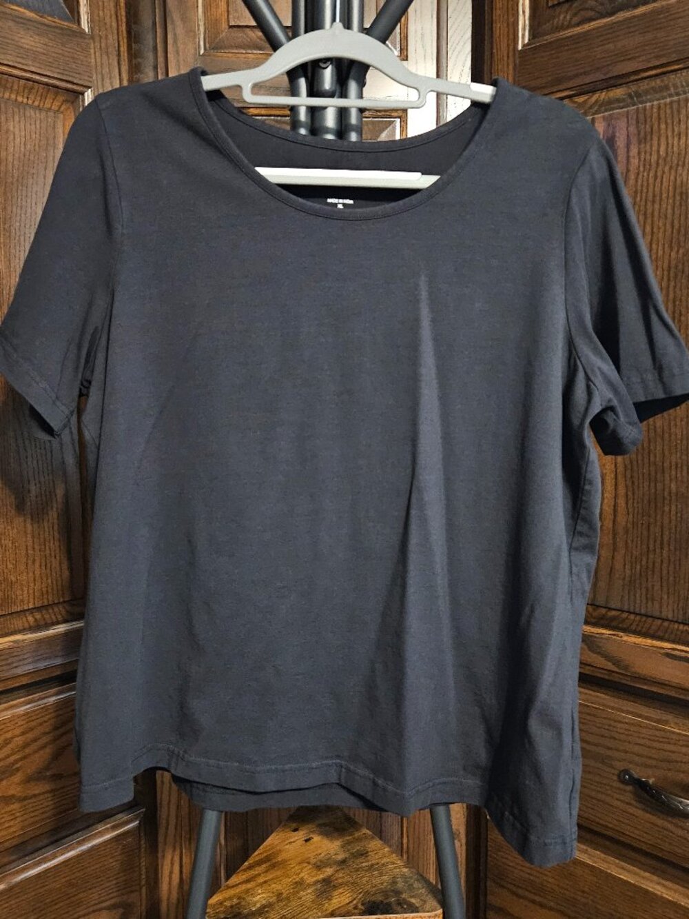 Blair Women’s Black Short Sleeve Stretch T-Shirt Size XL
